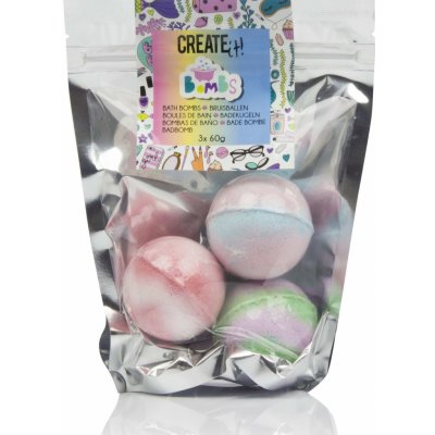 CANENCO INKEE Duhová šumivá vodní bomba s vůní sada 3 ks – Zboží Dáma