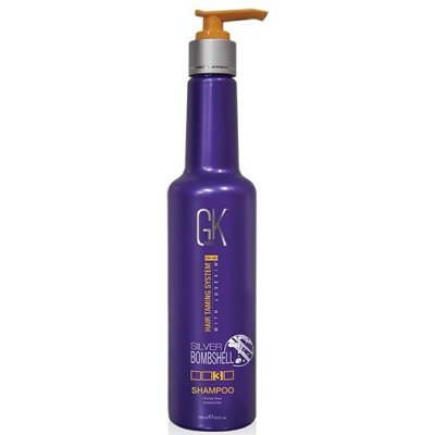 GK Hair Silver Bombshell - Šampon pro blond vlasy 280 ml – Zboží Mobilmania