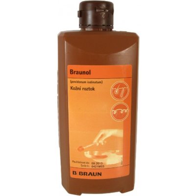 BRAUNOL DRM 75MG/G DRM SOL 1X500ML – Hledejceny.cz