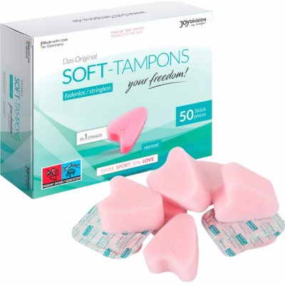 Joydivision Soft Tampons normal 50 ks – Sleviste.cz