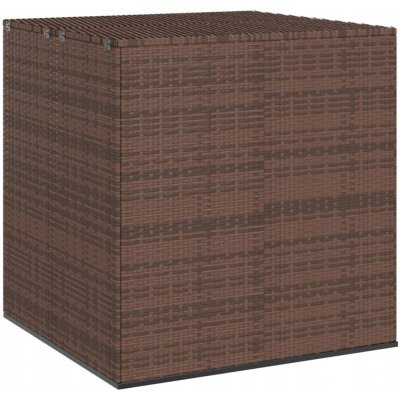 zahrada-XL PE ratan 100 x 97,5 x 104 cm hnědý – Zbozi.Blesk.cz