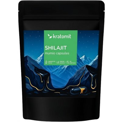Kratomit Shilajit Mumio kapsle 100 – Zboží Dáma
