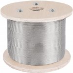 Nerezové lanko A4 7x19, tloušťka 3 mm, role 100 m – Zboží Mobilmania