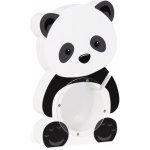 Albi Pokladnička dřevěná zvířátko Panda 22 x 5 x max 22 cm – Zboží Dáma