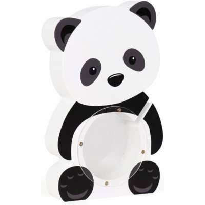 Albi Pokladnička dřevěná zvířátko Panda 22 x 5 x max 22 cm – Zboží Dáma