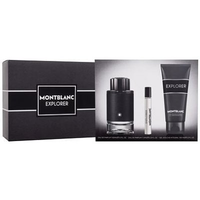 Montblanc Explorer EDP 100 ml + EDP 7,5 ml + sprchový gel 100 ml pro muže – Zbozi.Blesk.cz