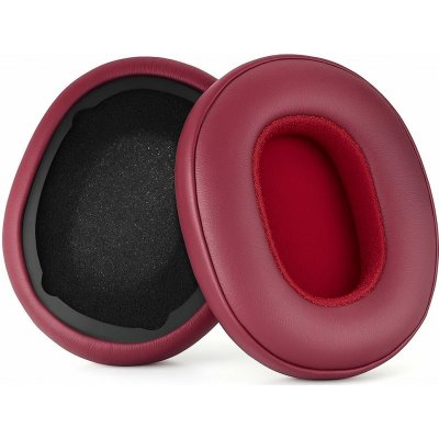 eses náušníky pro sluchátka SkullCandy Hesh 3.0 a Crusher burgundy kožené – Zboží Živě