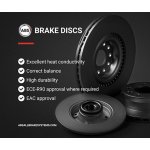 Brzdový kotouč A.B.S. (17558) | Zboží Auto