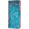 Pouzdro a kryt na mobilní telefon Samsung Protemio 36492 Art Peněženkový kryt Samsung Galaxy A13 5G PLUM BLOSSOM