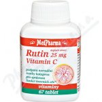 MedPharma Rutin 25 mg + Vitamin C 67 tablet – Hledejceny.cz