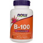 Now Foods NOW Vitamin B-100 Complex 100 rostlinných kapslí – Hledejceny.cz