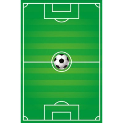 Makro Abra Bamino 9731 Fotbalové hřiště zelený