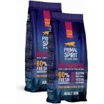 Primal Spirit Dog 60% Wilderness 2 x 12 kg – Hledejceny.cz