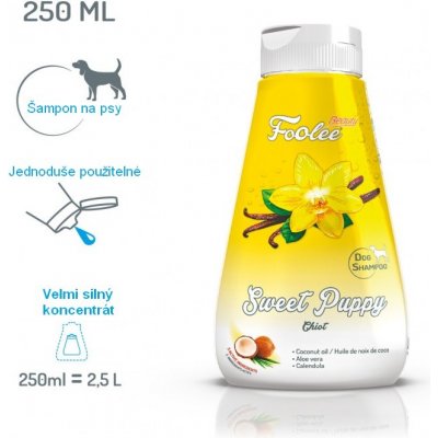 Foolee Sweet Puppy Šampon s kokosovým olejem 250 ml – Zbozi.Blesk.cz