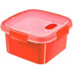 Curver Dóza s ohřívací podložkou Smart Microwave Eco Steamer 1,2 l červená – Zboží Mobilmania