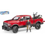 Bruder 2502 Terénní auto RAM + motocykl Scrambler Ducati Desert Sled s figurkou 1:16 – Zboží Mobilmania