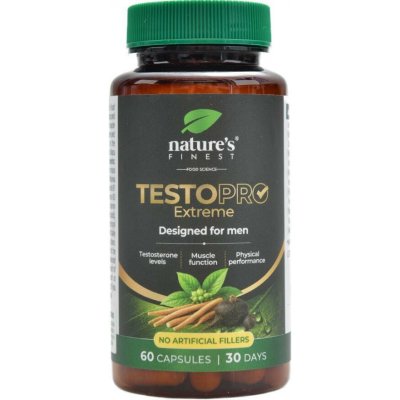 Natures Finest Nutrisslim TestoPro 60 kapslí – Zboží Dáma