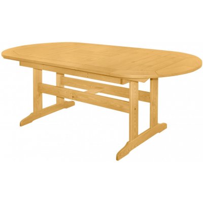 Doppler DOVER dřevěný rozkládací stůl ze severské borovice 160/210x90x74,5 cm – Sleviste.cz