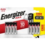 Energizer Max AAA 8 ks 961014 – Zbozi.Blesk.cz