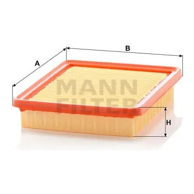MANN FILTER Vzduchový filtr C 2150 – Hledejceny.cz