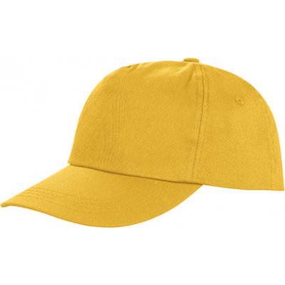 Result Headwear Houston na suchý zip s 5 panely Žlutá – Zboží Mobilmania