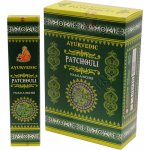 Ayurvedic Patchouli indické vonné tyčinky 12 x 15 ks – Hledejceny.cz
