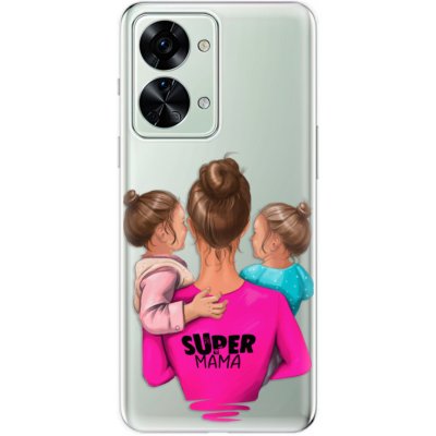 Pouzdro iSaprio - Super Mama - Two Girls - OnePlus Nord 2T 5G – Zbozi.Blesk.cz