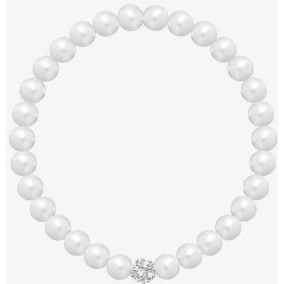 Preciosa perličkový Velvet Pearl 2219 01 bílý