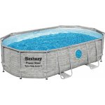 Bestway Power Steel Stacked Stone Swim Vista 4,88 x 3,05 x 1,07 m 56946 – Zboží Dáma