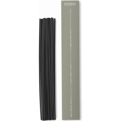Estéban Paris Parfums náhradní tyčinky do difuzéru Černé 250 ml 25 cm – Zboží Dáma