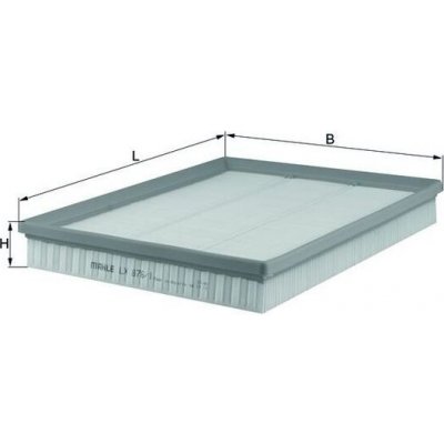 Vzduchový filtr KNECHT LX 876/1 – Hledejceny.cz