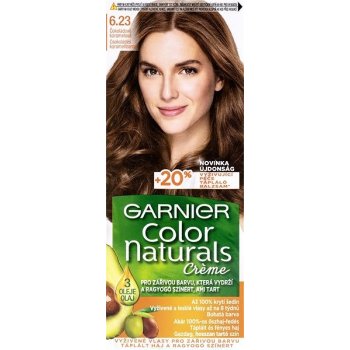 Garnier Color Naturals jiskřivá světle hnědá 6.23