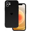 Pouzdro a kryt na mobilní telefon Apple Vennus Silikonové se srdcem Iphone 12 Pro design 1 černé