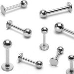 Šperky4U piercing do brady labreta LB1012-12083 – Zboží Mobilmania