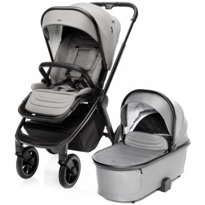 ZOPA Set Move Cross 3 + hluboká korba Move XL 3 + adaptéry 2024 Metal Grey – Sleviste.cz