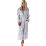 Vestis dlouhý župan 2556 Flora světle šedá – Zboží Dáma