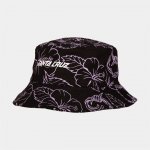 Santa Cruz Mono Cabana Bucket Hat Black/Lavender – Zboží Mobilmania