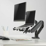 Plně polohovatelný stolní držák notebooku a monitoru 836F160 – Zboží Živě