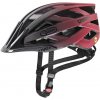 Cyklistická helma UVEX I-VO CC MIPS black - red matt 2024