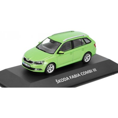 DeAgostini Škoda Fabia III Combi 2015 Kaleidoskop slavných vozů časopis s modelem 75 1:43 – Zboží Mobilmania