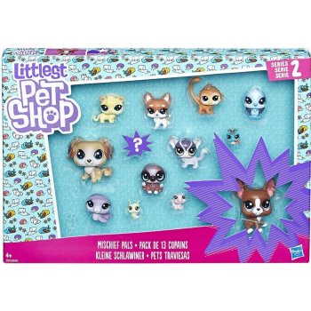 Hasbro Littlest Pet Shop Velké balení 13 ks zvířátek