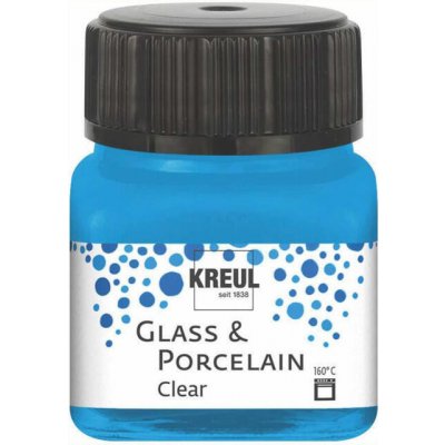 Kreul Barva na sklo a porcelán clear 20 ml VODNÍ MODRÁ – Zbozi.Blesk.cz