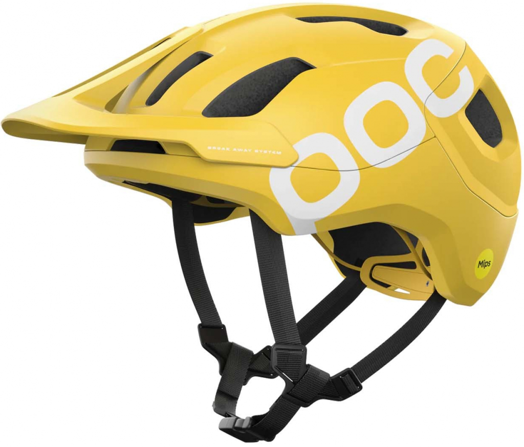 POC Axion Race Mips Aventurine yellow matt 2023