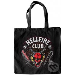 CurePink Shopping taška na rameno Stranger Things: Hellfire Club