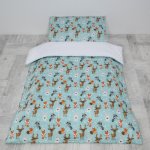 Esito povlečení Minky Forest bílé 100 x 135 60 x 40 cm – Zboží Dáma