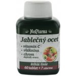 MedPharma Jablečný ocet Vitamín C vláknina chrom 67 tablet – Hledejceny.cz