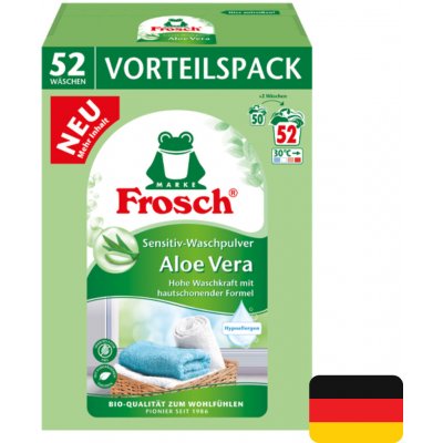 Frosch Sensitive univerzální prací prášek Aloe Vera 3,432 kg 52 praní – Sleviste.cz