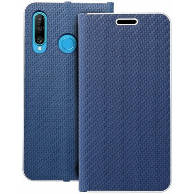 Luna Carbon pro Huawei P30 Lite, modrá – Zboží Živě