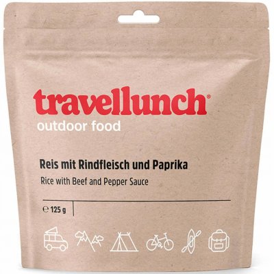 Travellunch Pikantní hovězí s rýží a zeleninou 250 g – Hledejceny.cz