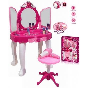 G21 Hrací set Dětský kosmetický stolek II s dálkovým ovládáním